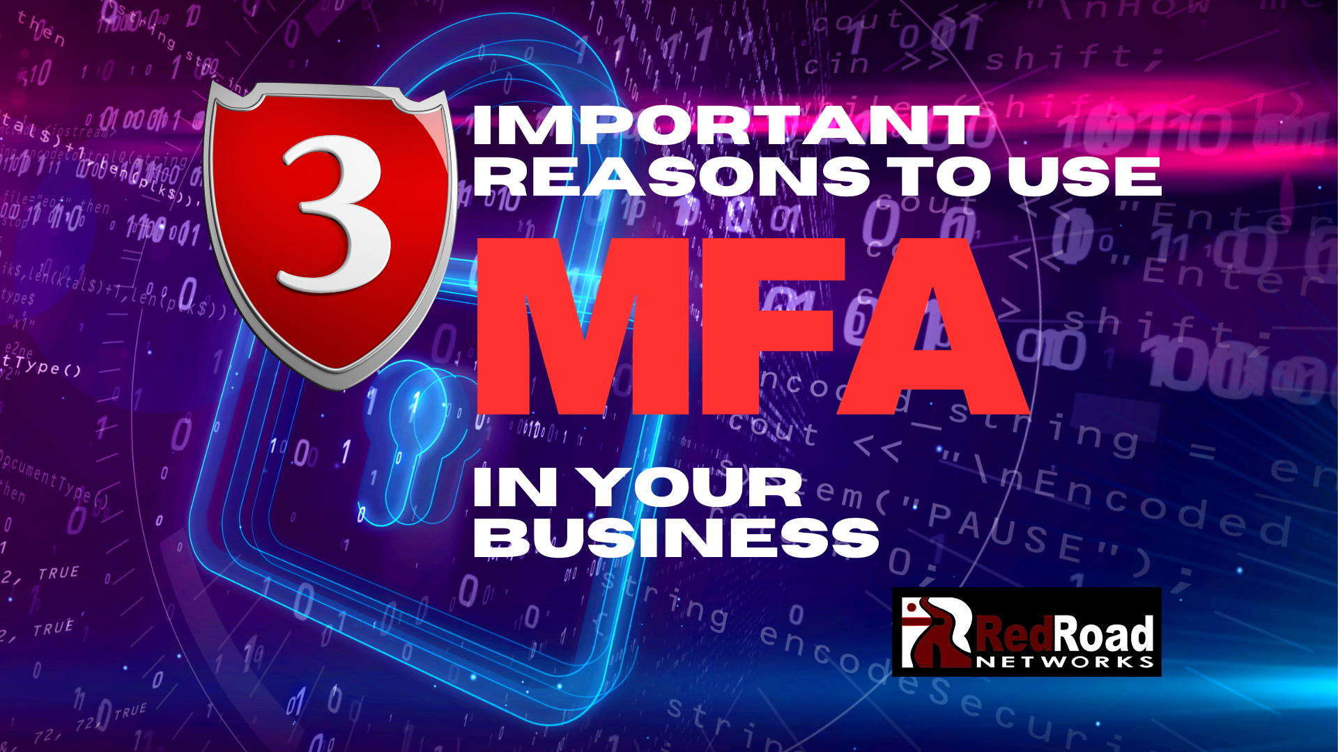 MFA | Red Road Networks managed IT support services